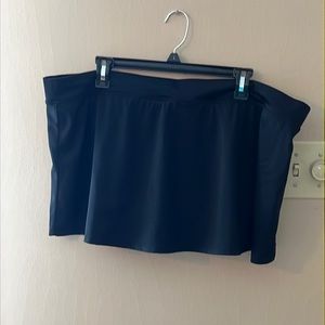 Black Swim skirt